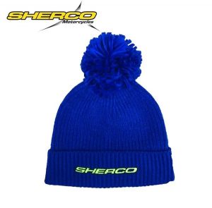 Sherco Wooly Beanie Hat Blue
